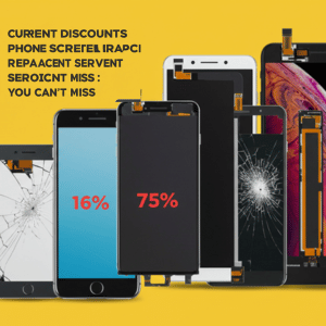 Current Discounts on Phone Screen Replacement Services You Can’t Miss